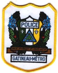 CANADA,QUEBEC,GATINEAU METRO POLICE 1